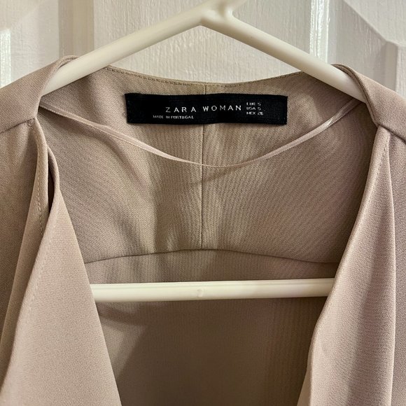 Zara Asymmetrical Flowy Vest Top - Picture 2 of 5